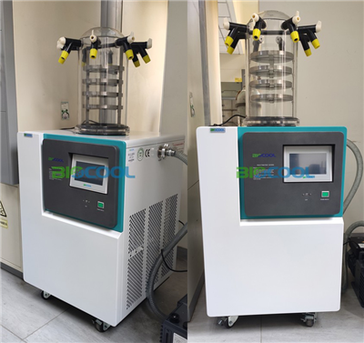 北京大學醫學部采購博醫康FD-1C-80+凍幹機